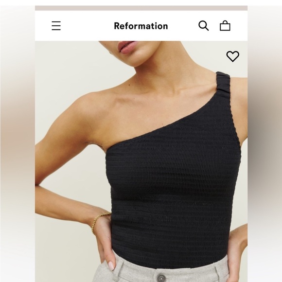 Reformation Holly Linen Top - Picture 3 of 12